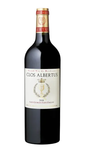 2018 Clos Albertus "La Garenne" Saint-Georges Saint Emilion 12x750ml