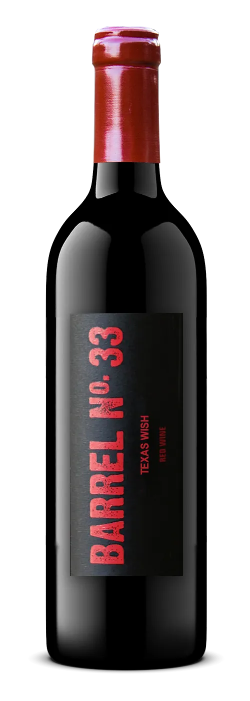 2020 Barrel No. 33 Texas Wish
