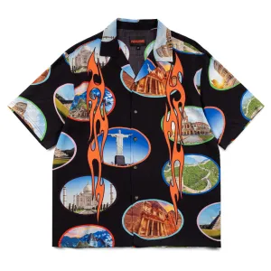 7 Wonder Camp Shirt | Black