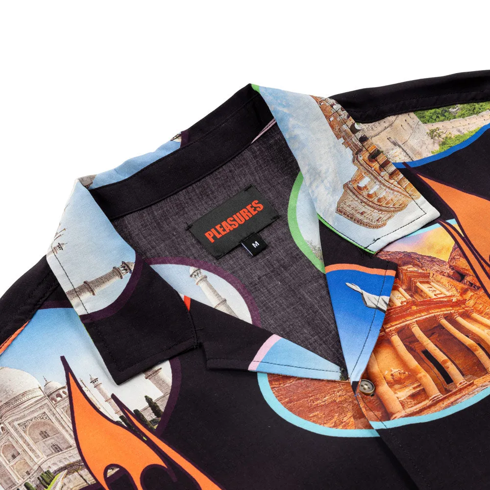 7 Wonder Camp Shirt | Black