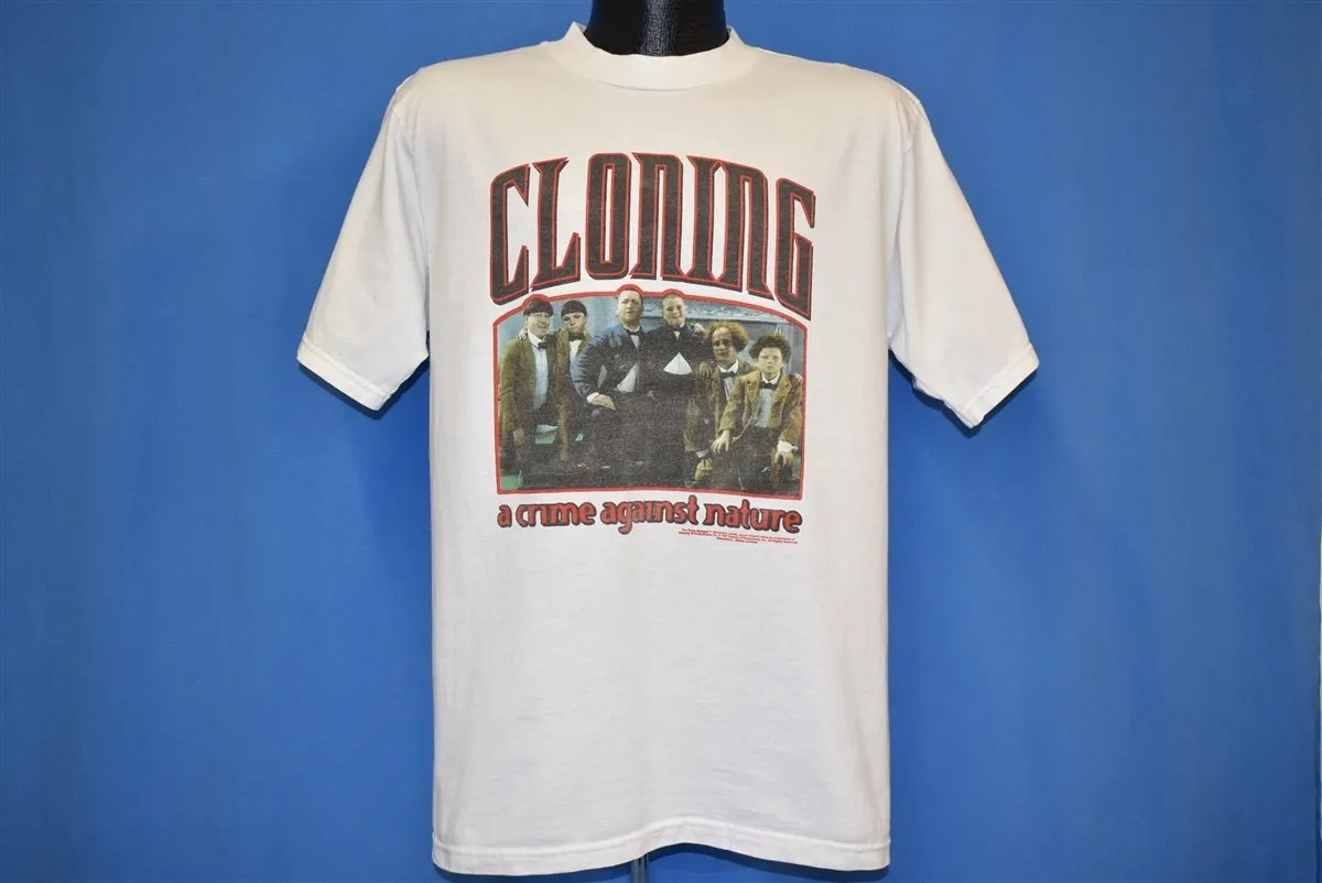 90s Three Stooges Cloning Crime Comedy t-shirt Large