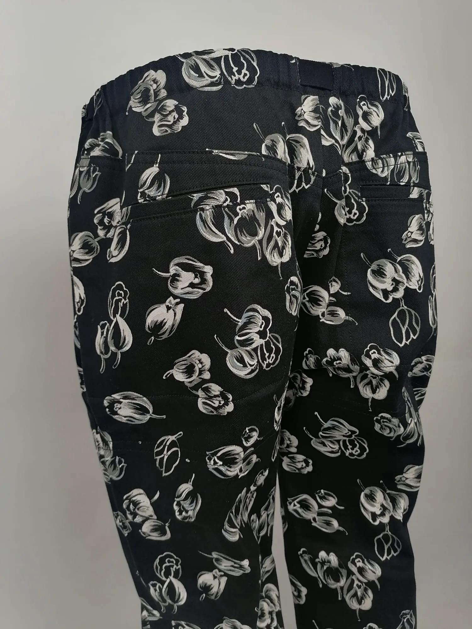 All Over Tulip Denim Pants