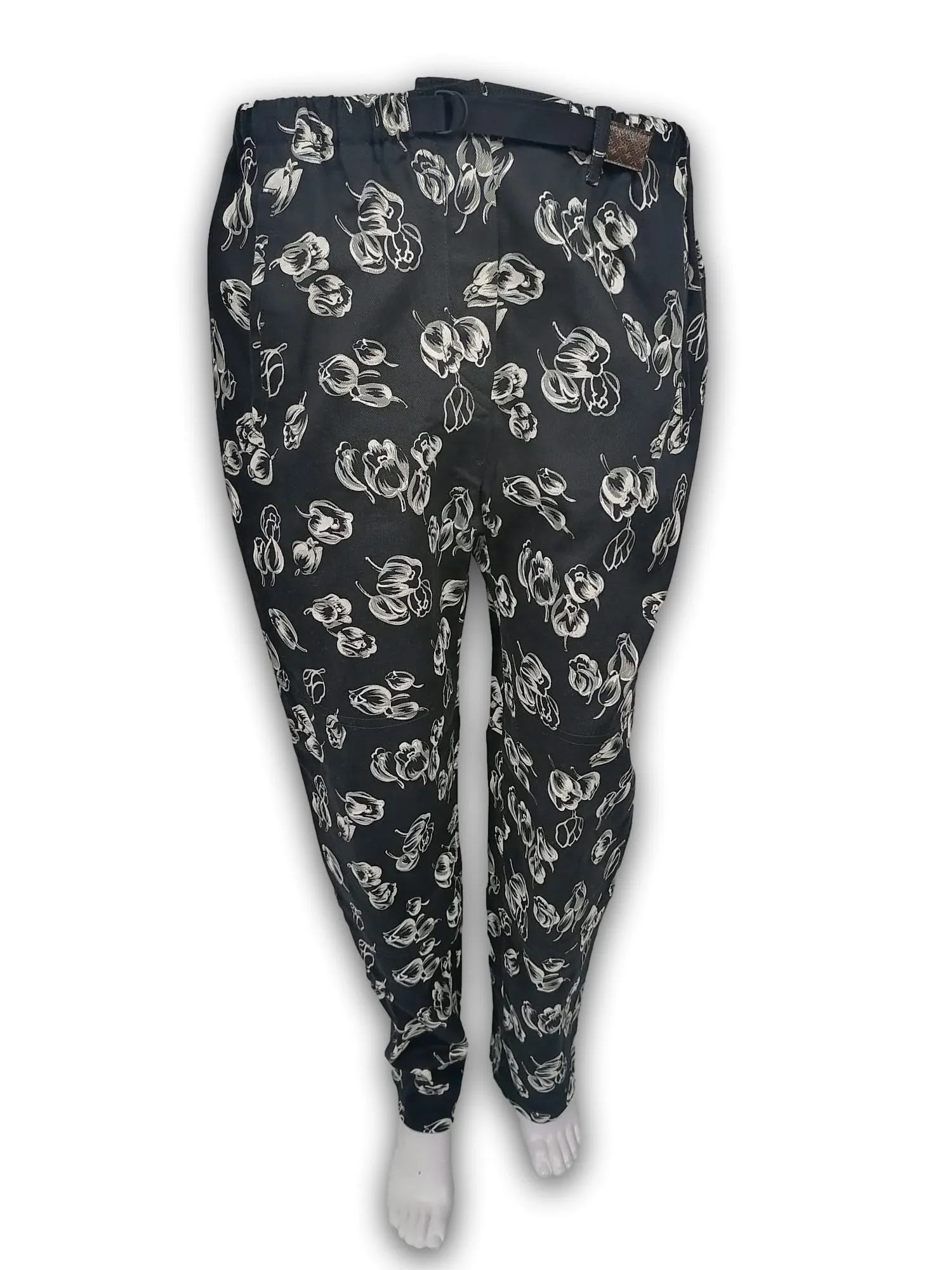 All Over Tulip Denim Pants