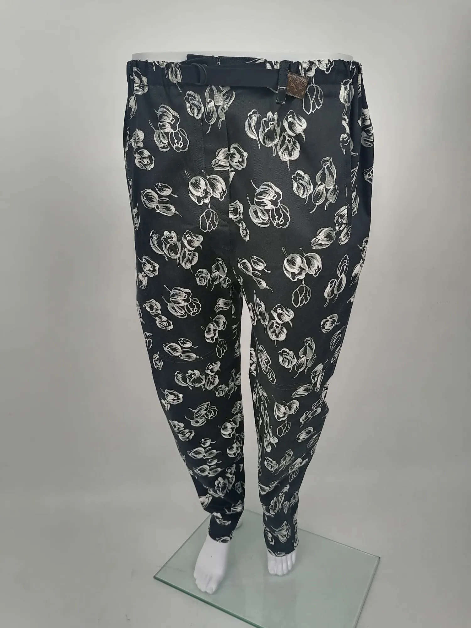 All Over Tulip Denim Pants
