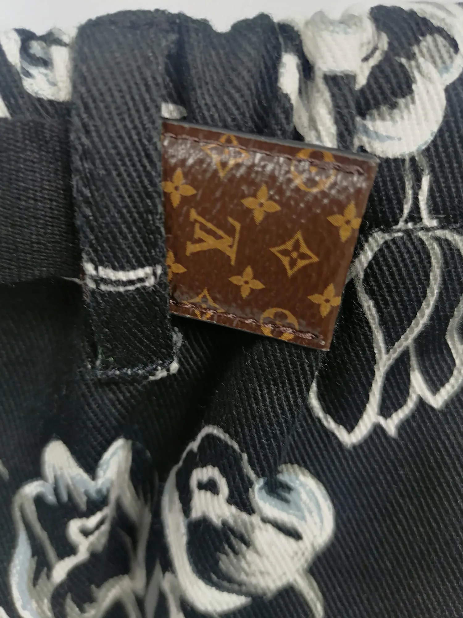 All Over Tulip Denim Pants