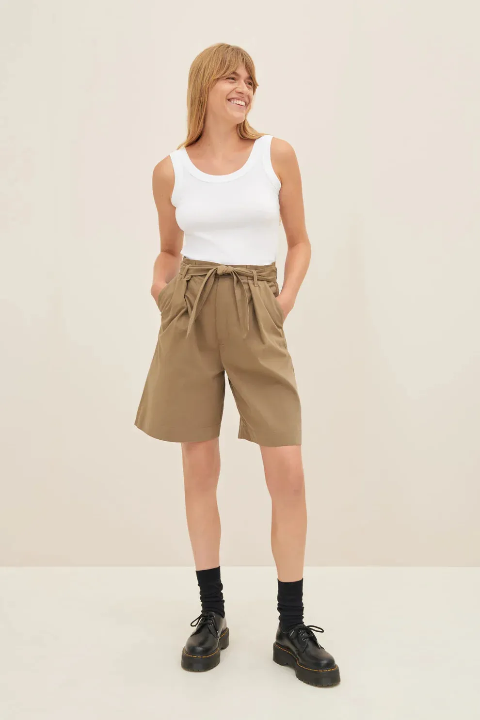 Alp Shorts | Kowtow | Bronze