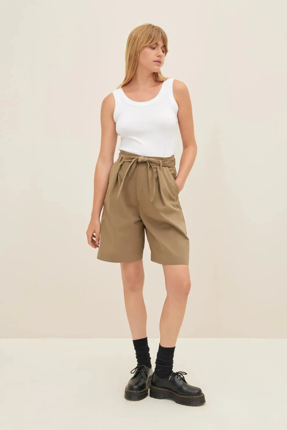 Alp Shorts | Kowtow | Bronze