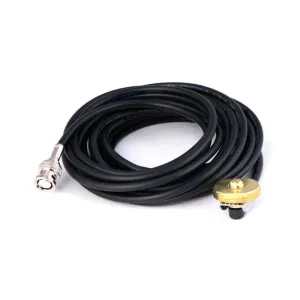 Antenna Coax Cable with BNC Connector and 3/8 NMO Mount - CLEARANCE