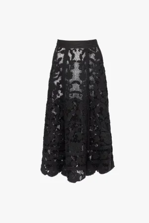Arbor lace skirt