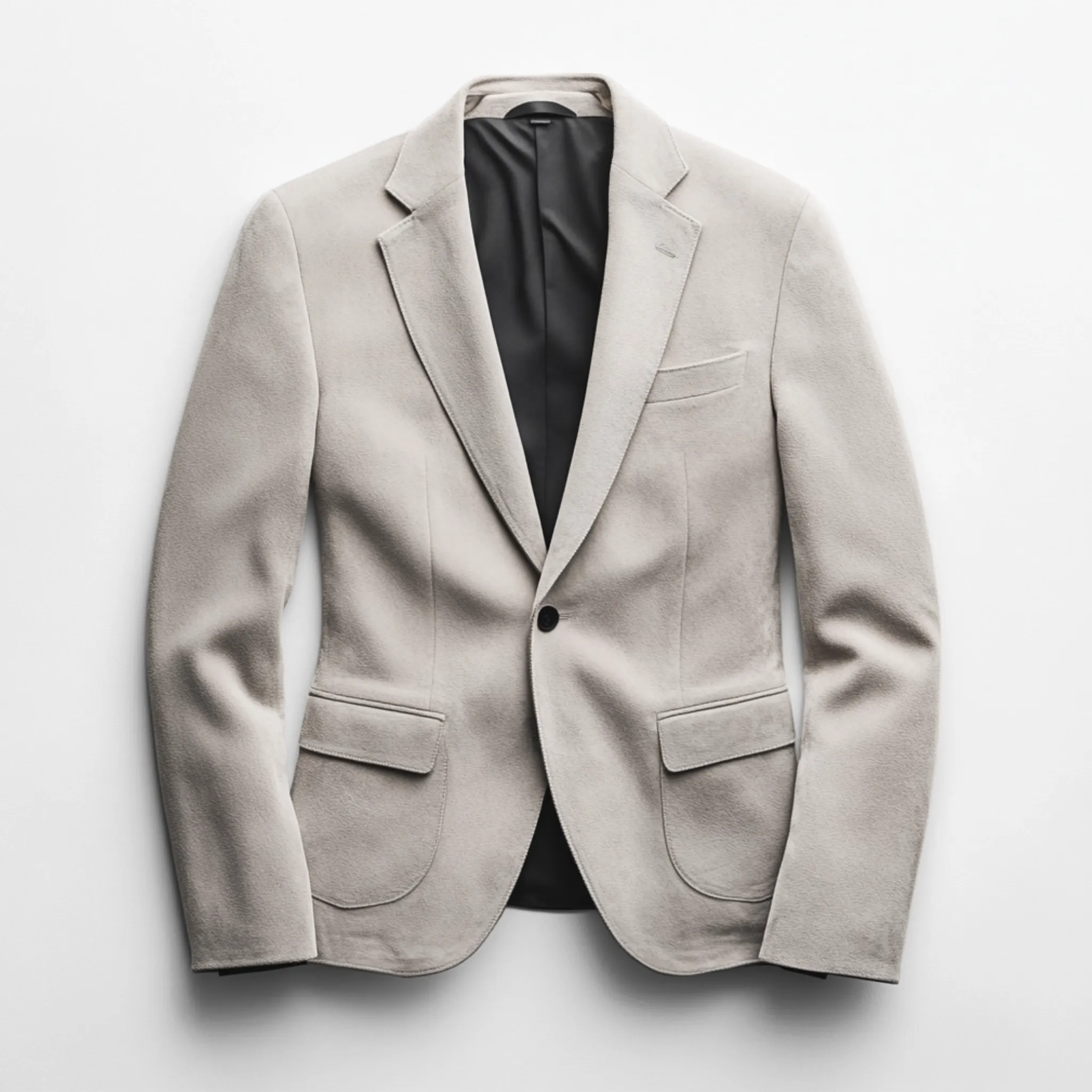 ASH TACTICIAN DEERSKIN FLEECE BLAZER