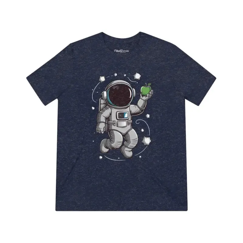Astronaut with Green Apple Triblend Tee