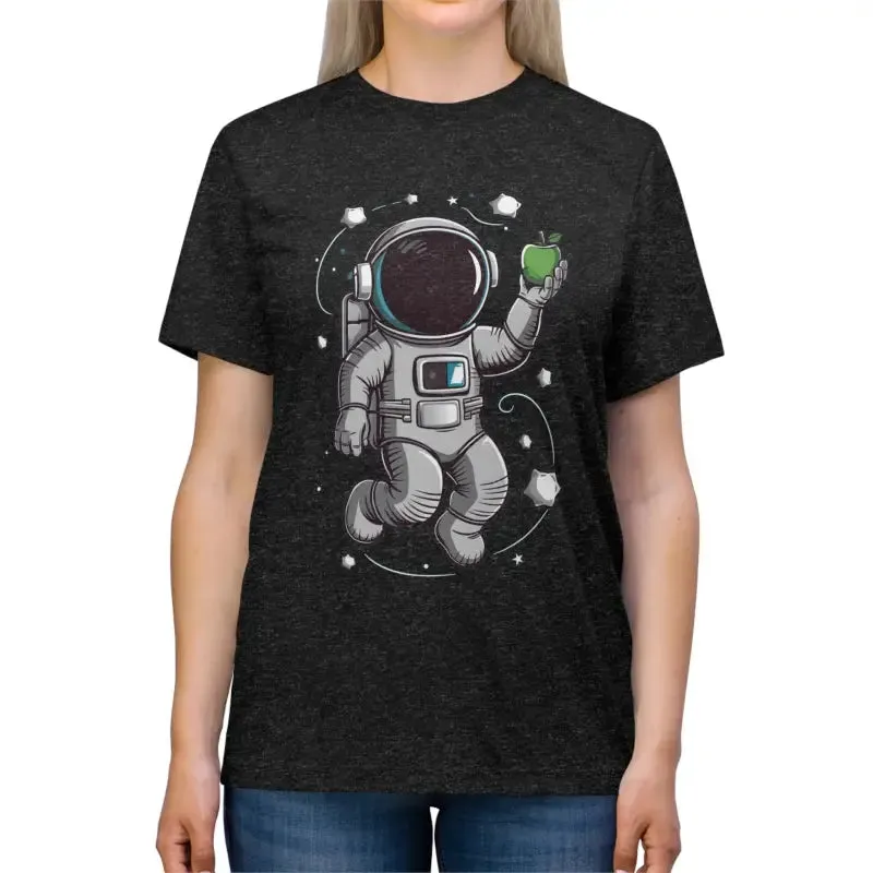 Astronaut with Green Apple Triblend Tee