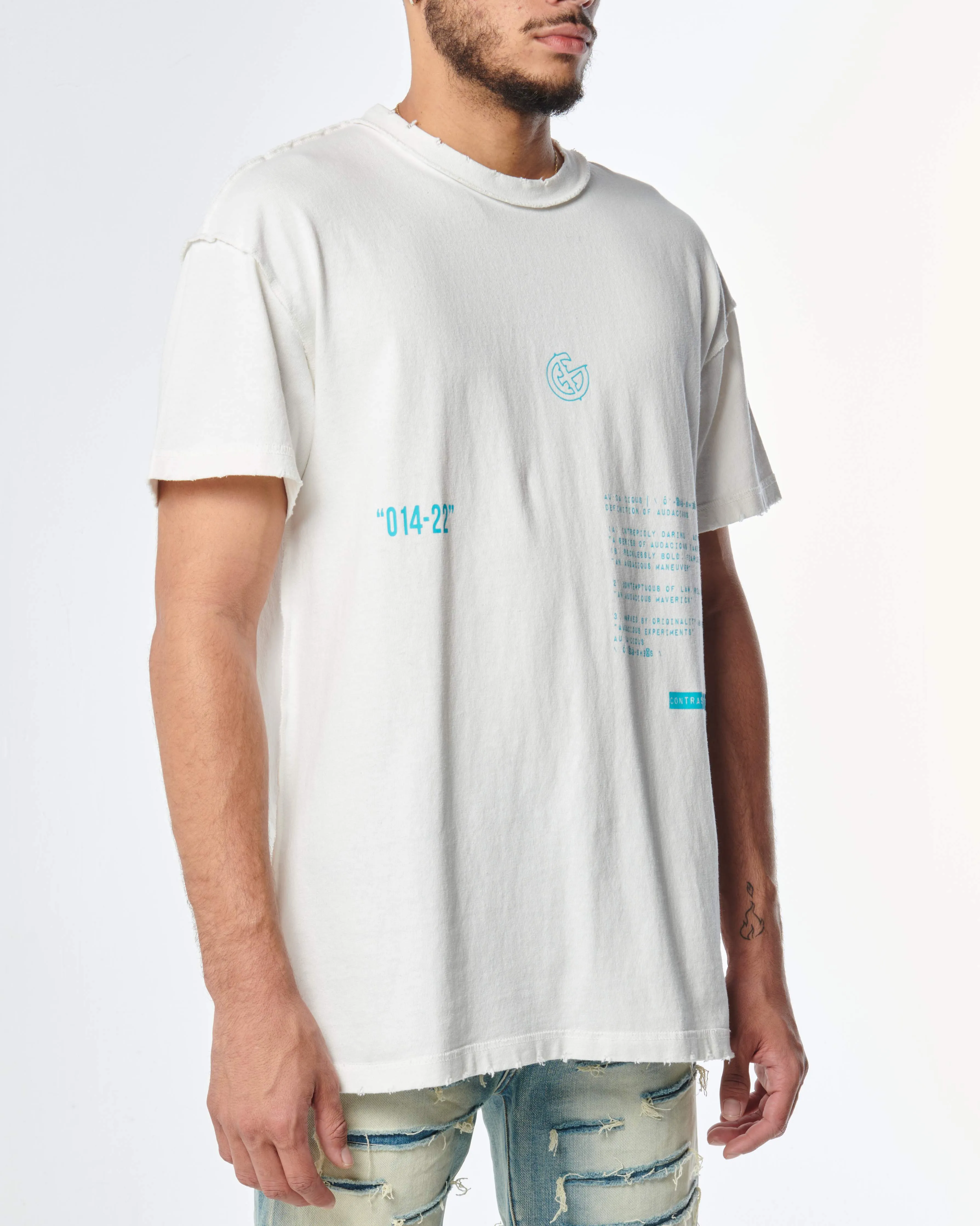 AUDACIOUS TEE (WHITE)