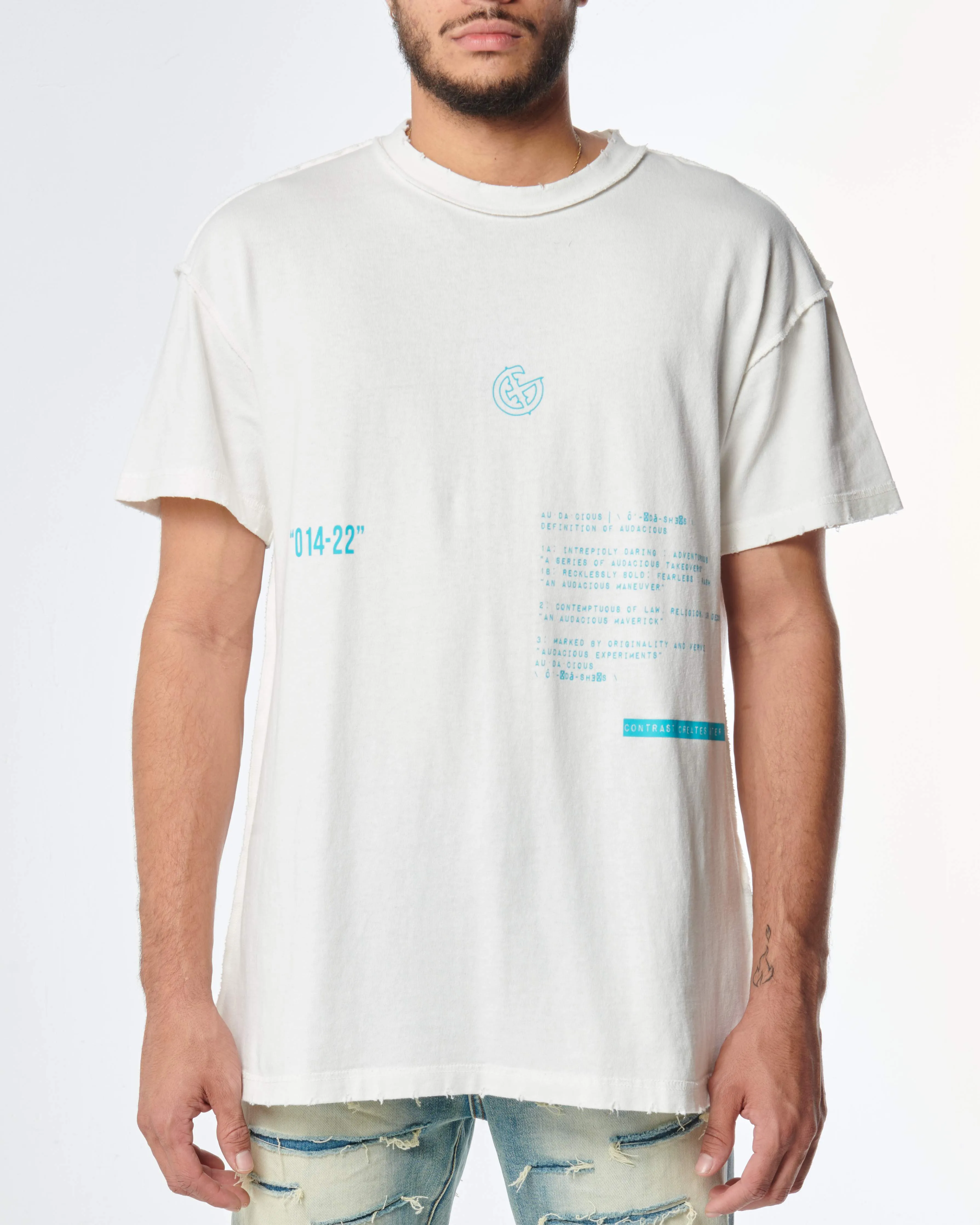 AUDACIOUS TEE (WHITE)