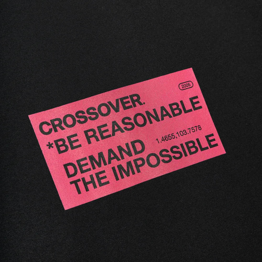 Be Reasonable Tee | Black
