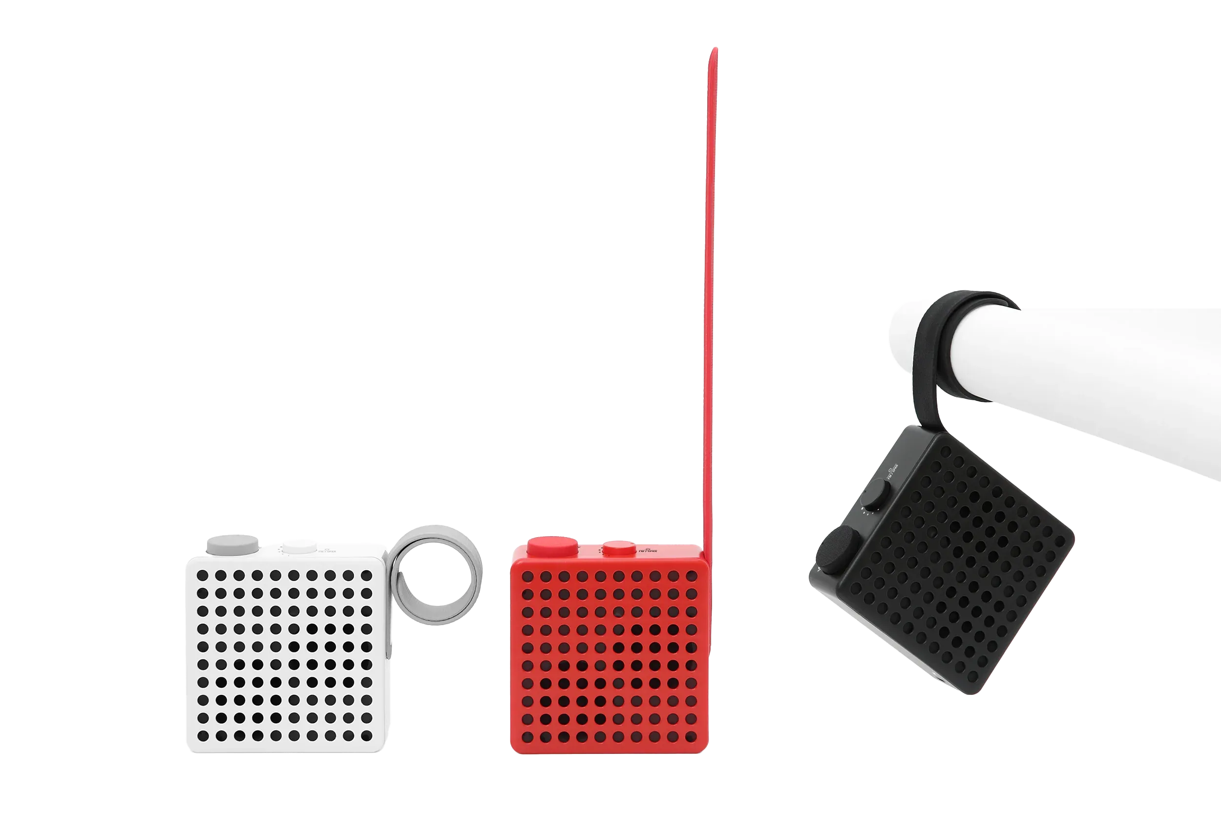 BLACK HANGING RADIO