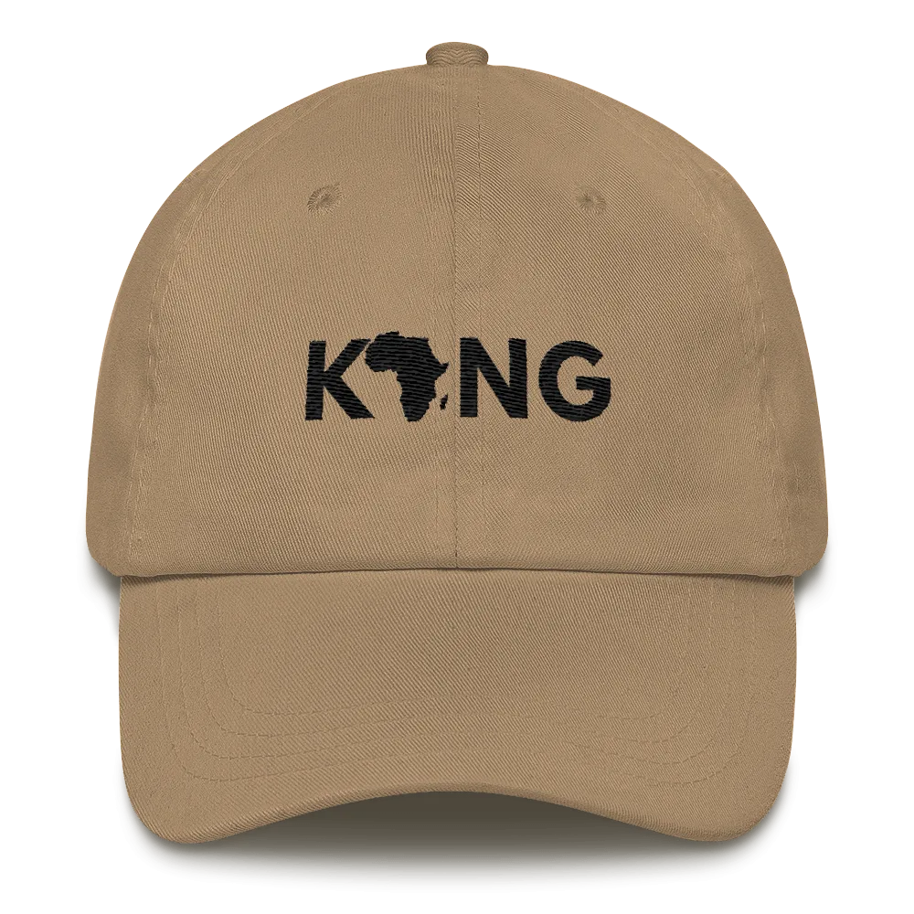 Black King Dad Hat