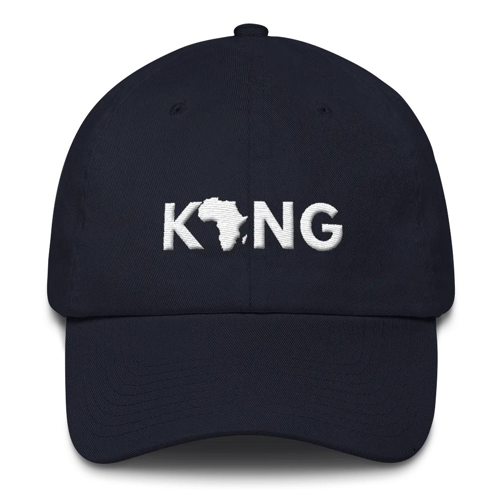 Black King Dad Hat