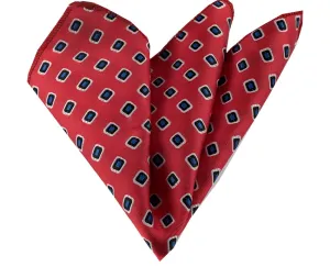 Black Plaid Pocket Square for Men - Premium Silk Handkerchiefs for Suits