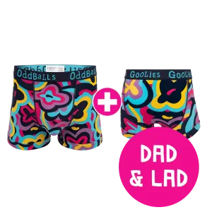Blubber Dad & Lad Bundle - Mens Boxer Shorts & Kids Boxer Shorts Bundle