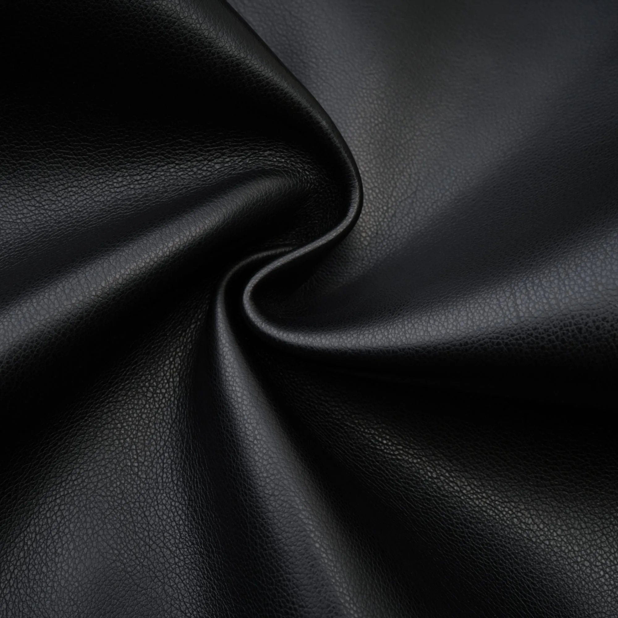 Calista black leather jacket