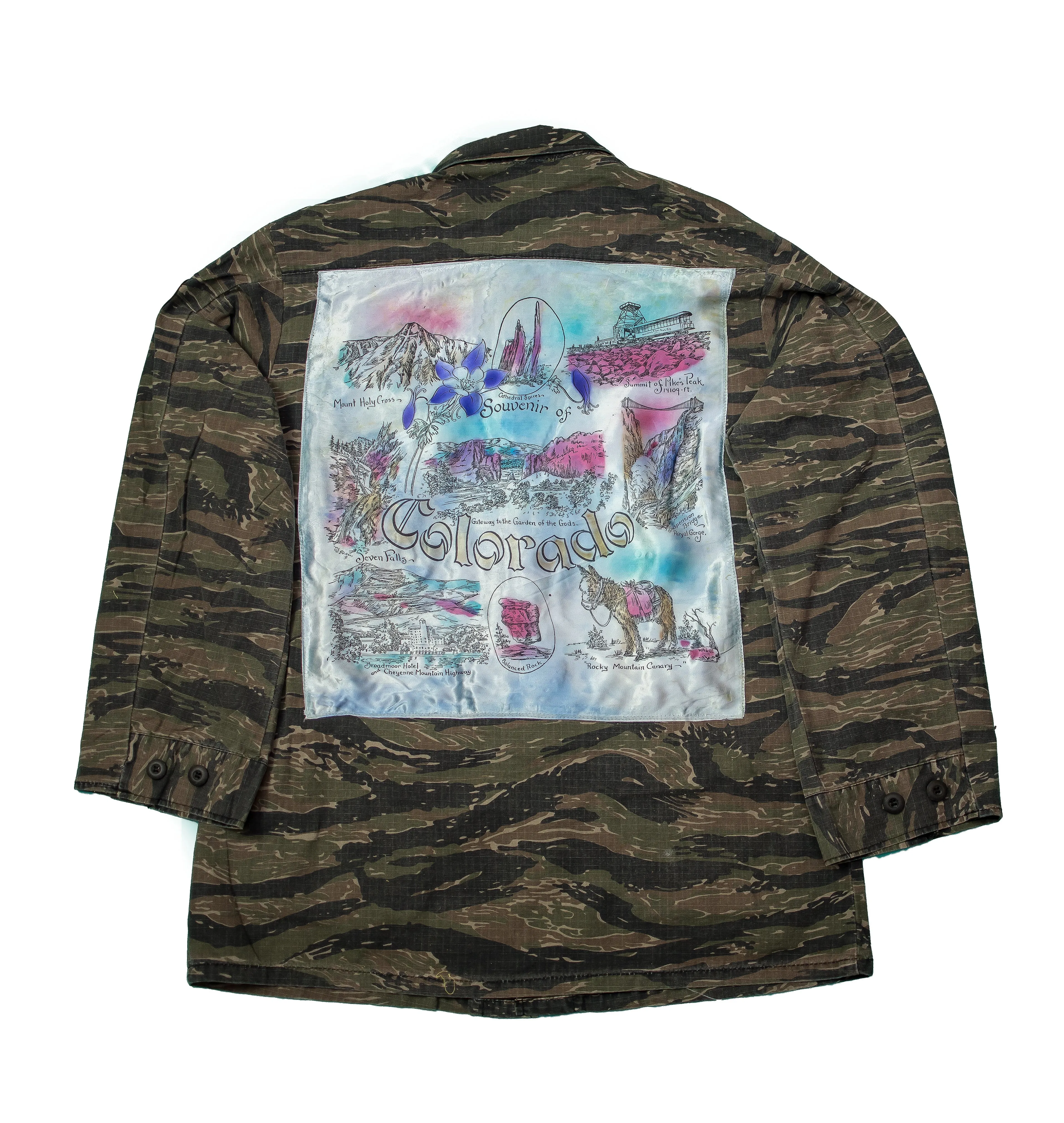 Camo Colorado blue "Shacket"