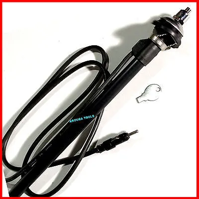 CAR RADIO ANTENNA TOP KEY LOCK DOWN - MUDGUARD MOUNT - NEW