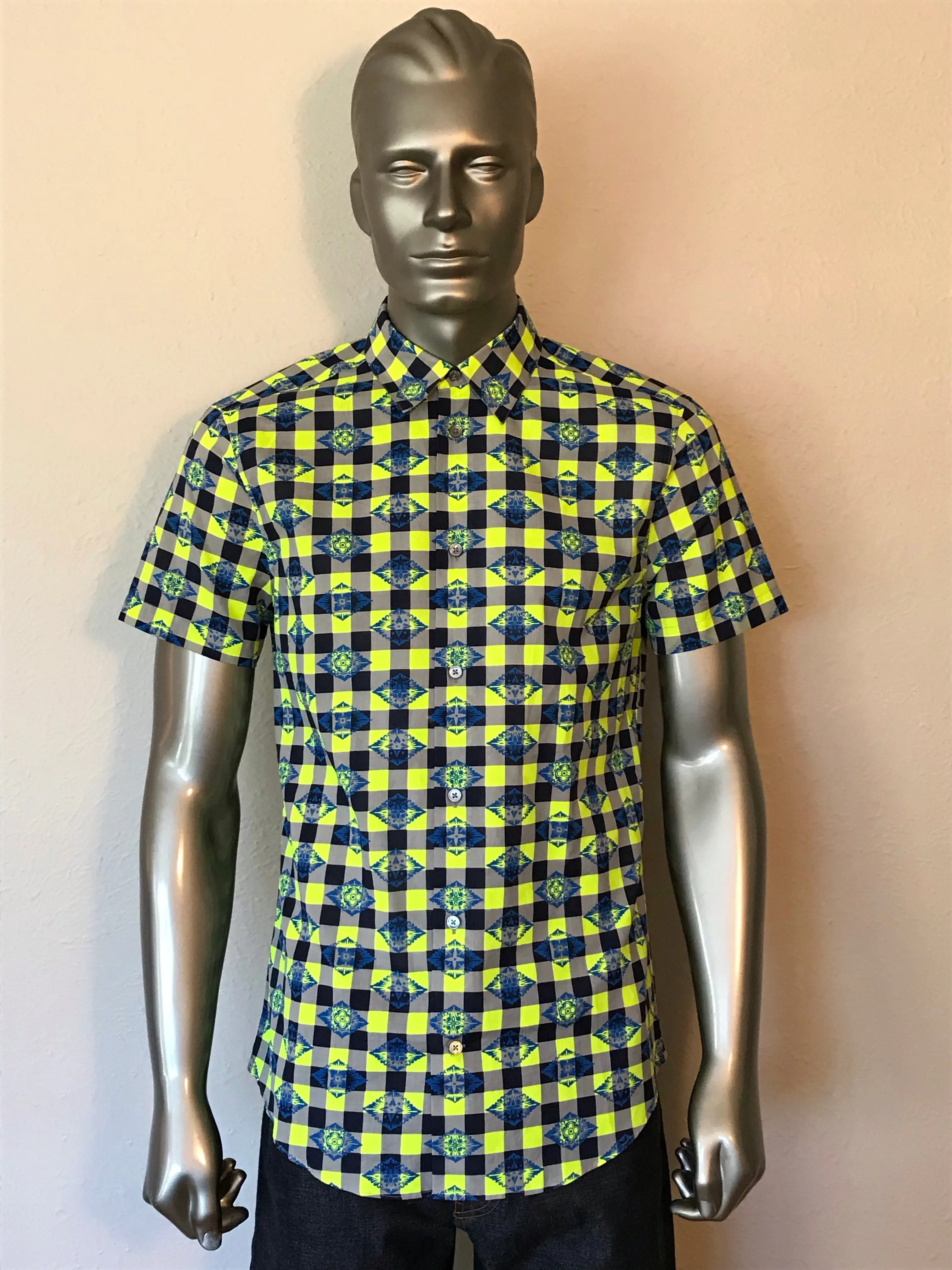 Checkered Monogram Shirt