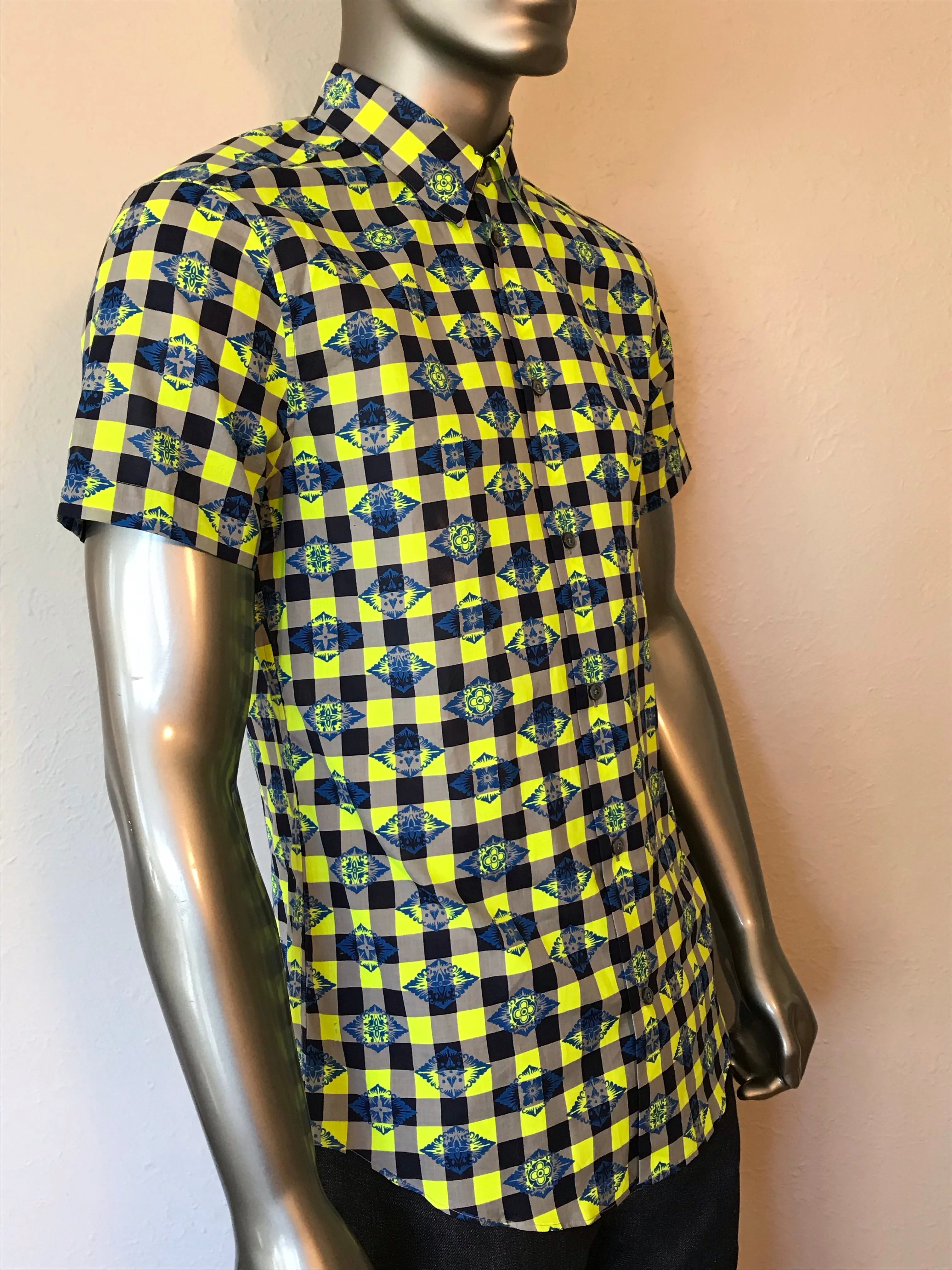 Checkered Monogram Shirt