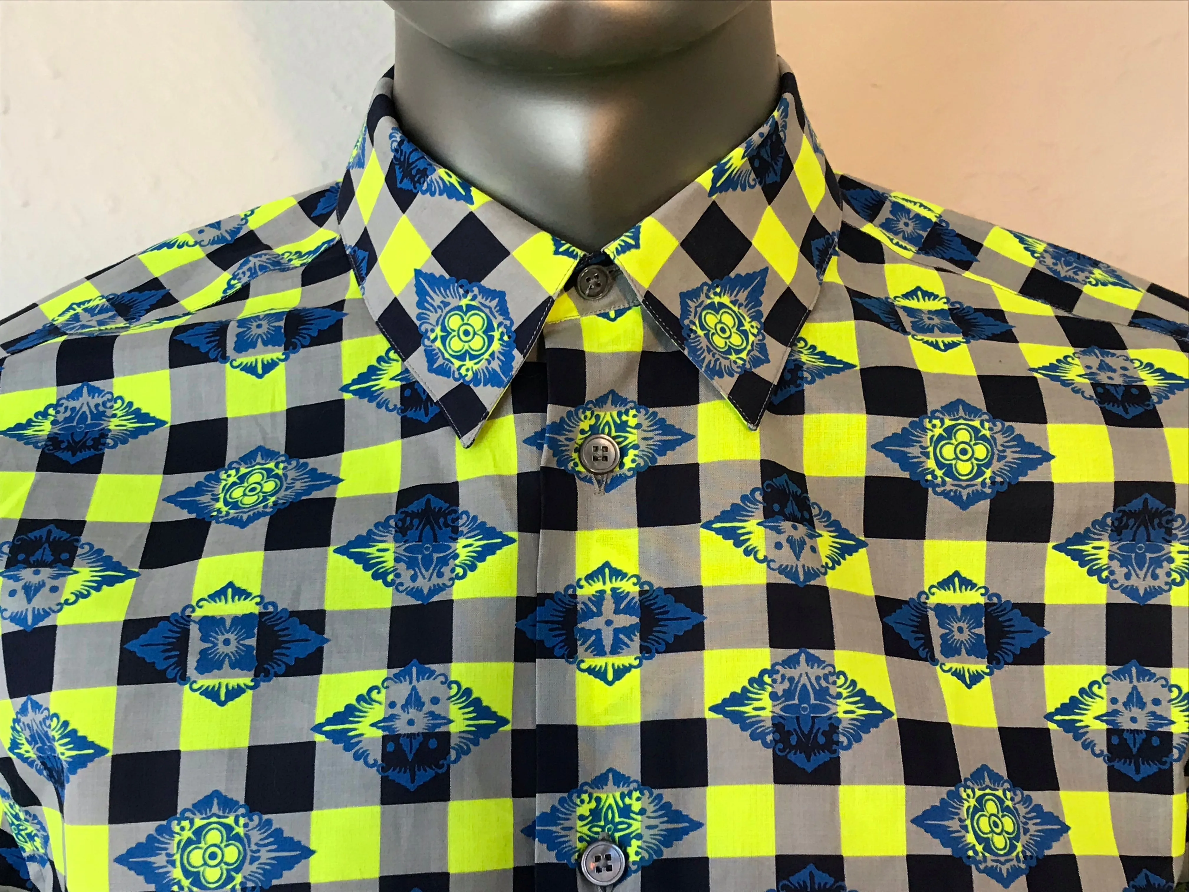 Checkered Monogram Shirt