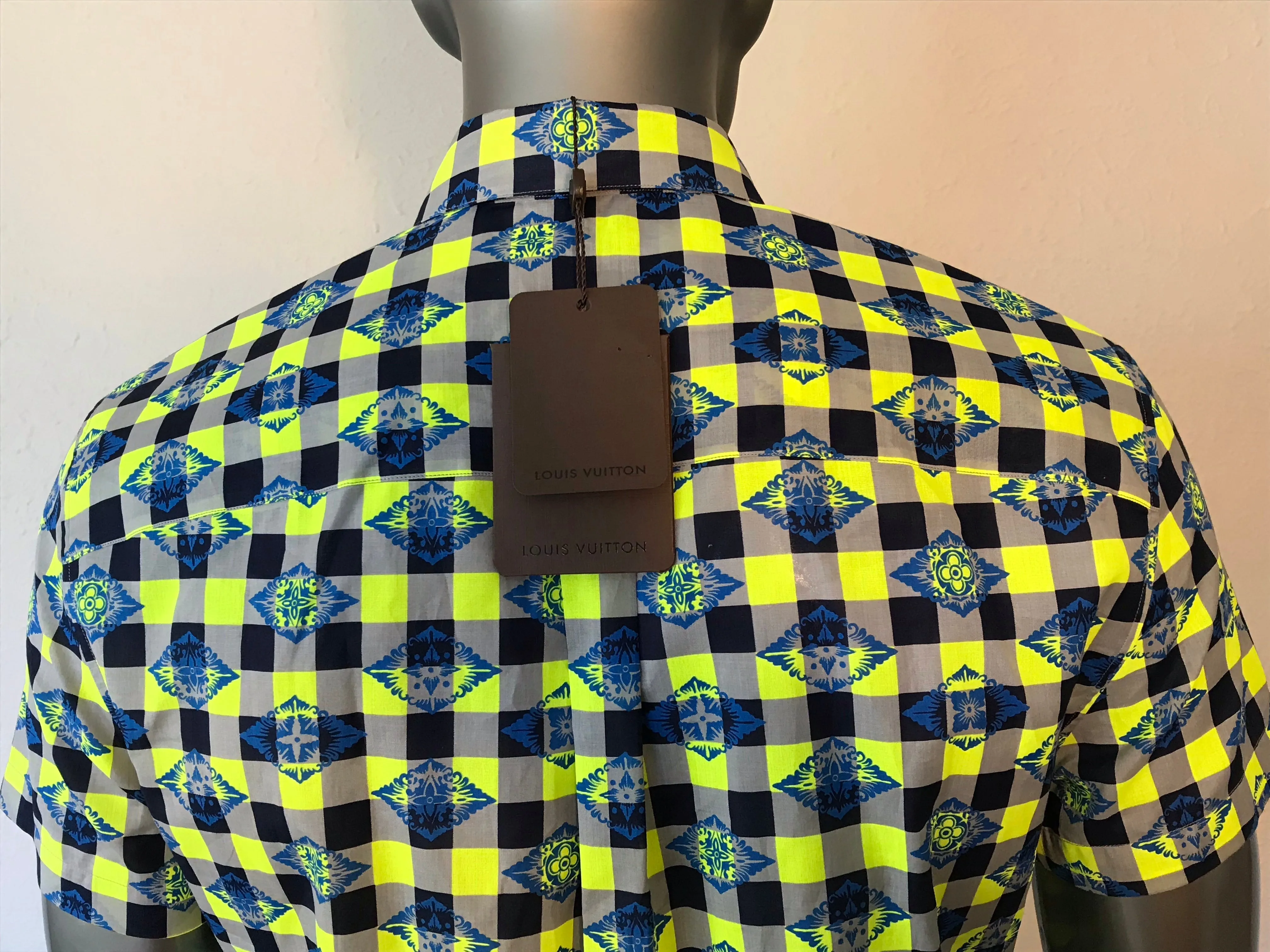 Checkered Monogram Shirt