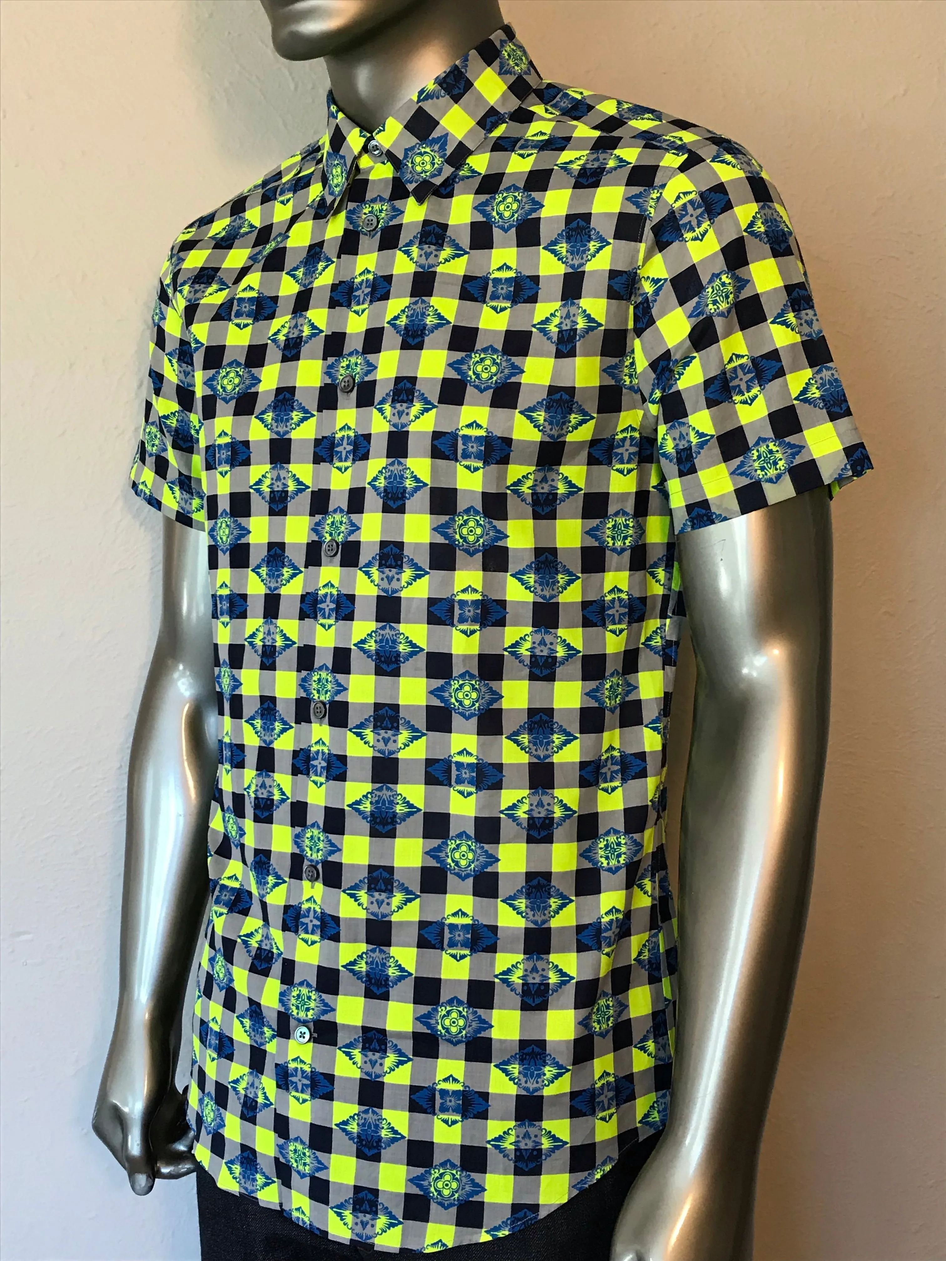 Checkered Monogram Shirt