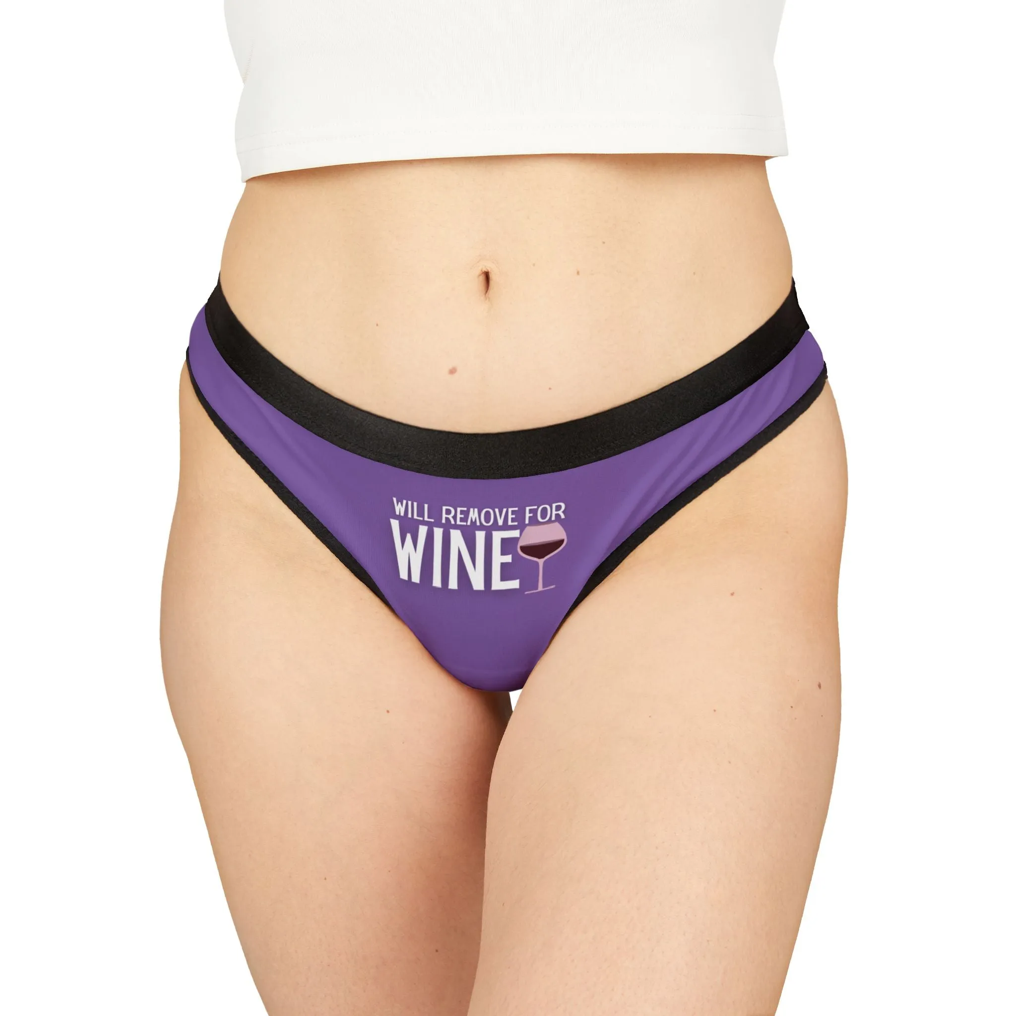 Cheeky Cheers Wine Thong