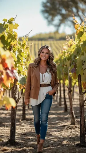 Cheers to Style: 13 Winery Fall Outfits That Win in 2023