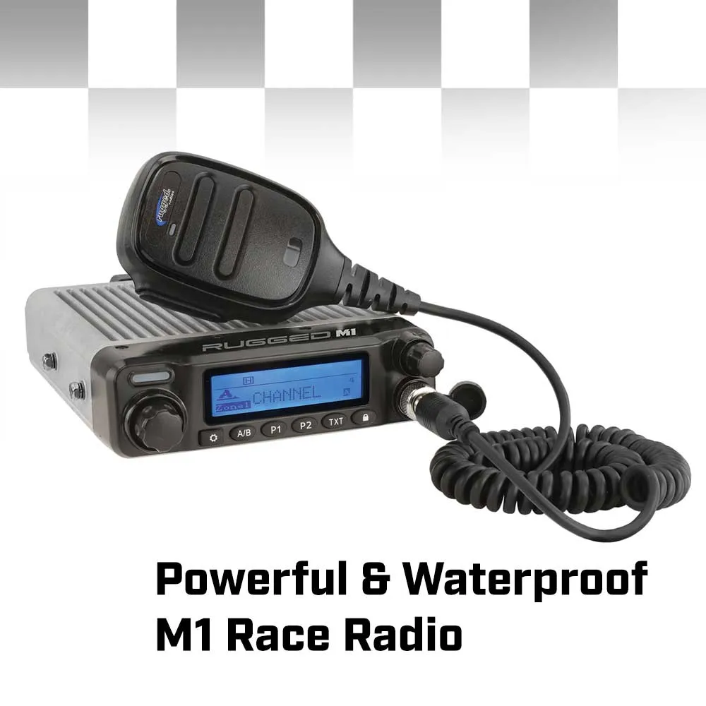 COMPLETE RACE KIT - Rugged RACE SERIES Communication Kit with M1 Radio and 6100 Intercom