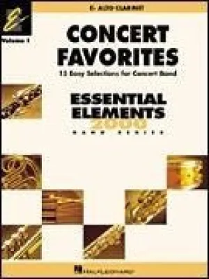 CONCERT FAVORITES VOL. 1 – EB ALTO CLARINET