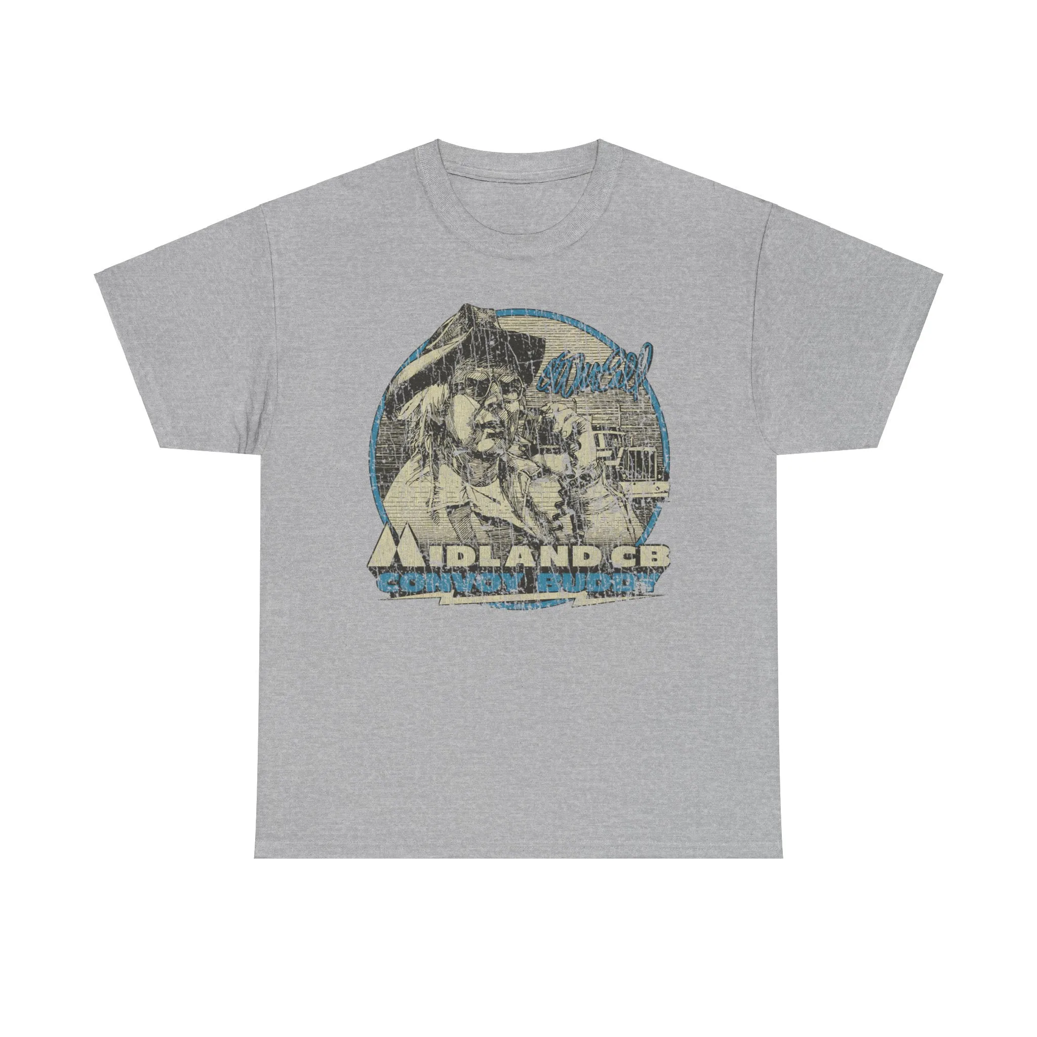 Convoy Buddy CB Radio Logo T-shirt