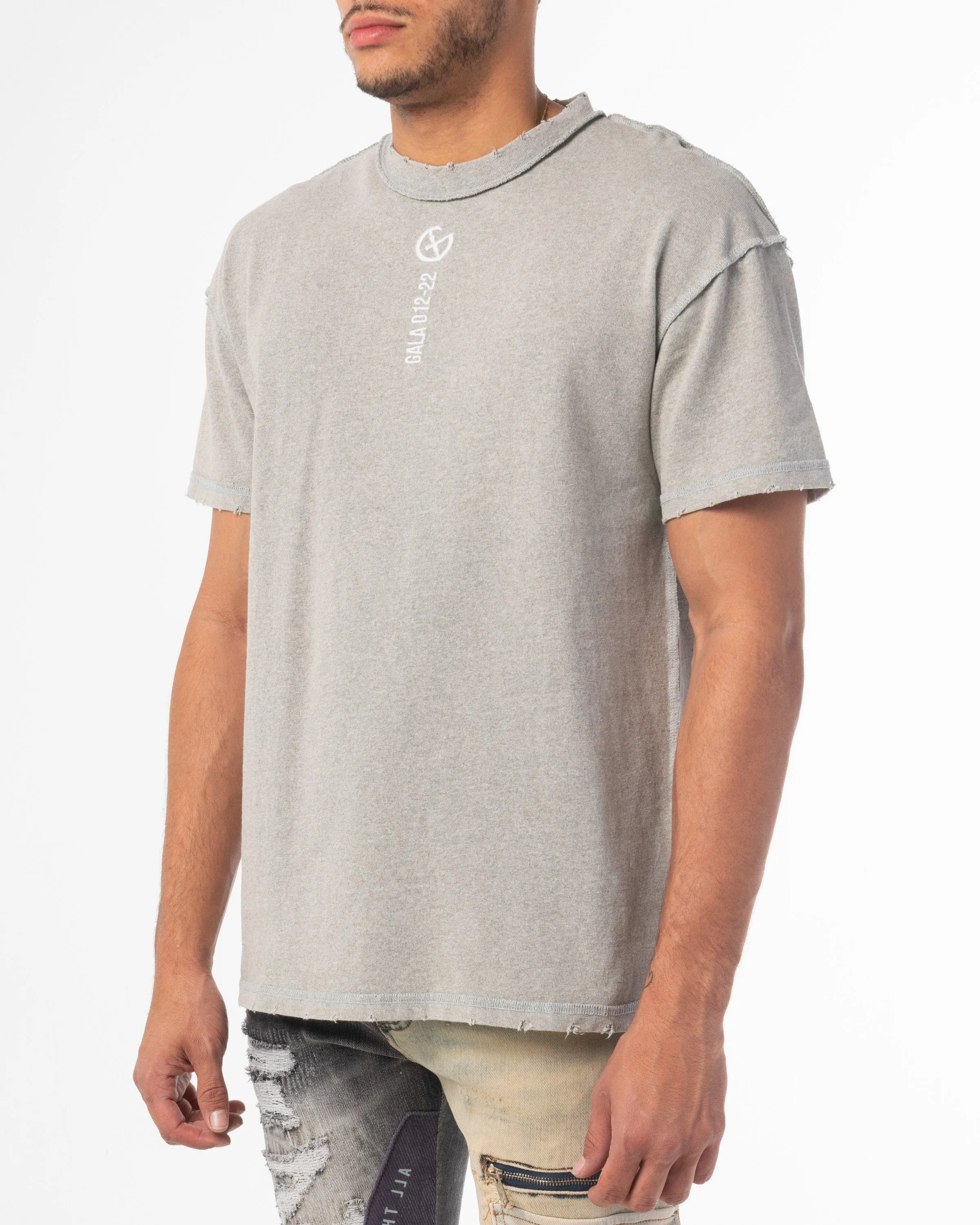 CORE BASICS TEE (HEATHER GREY)