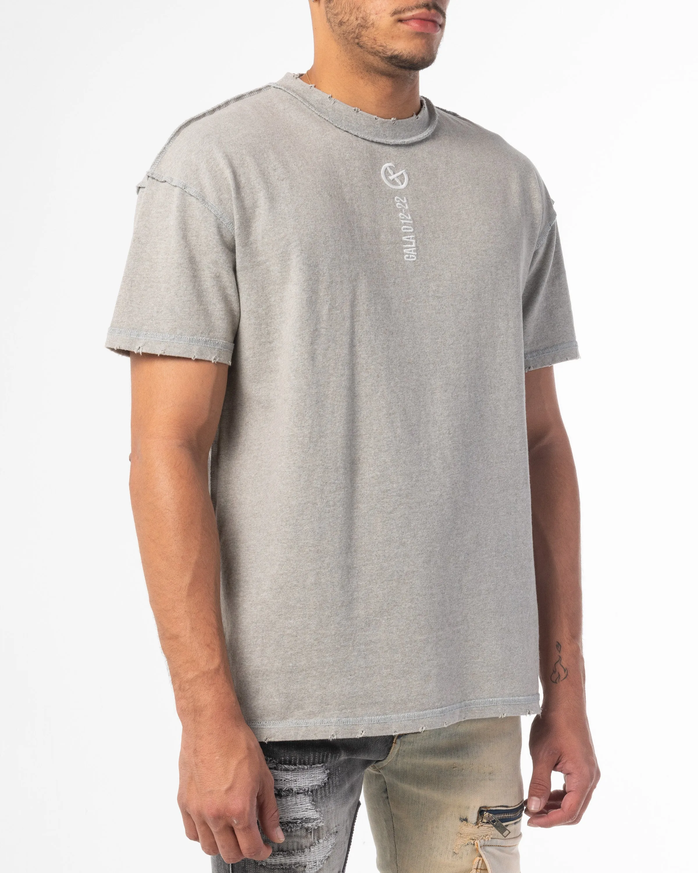 CORE BASICS TEE (HEATHER GREY)