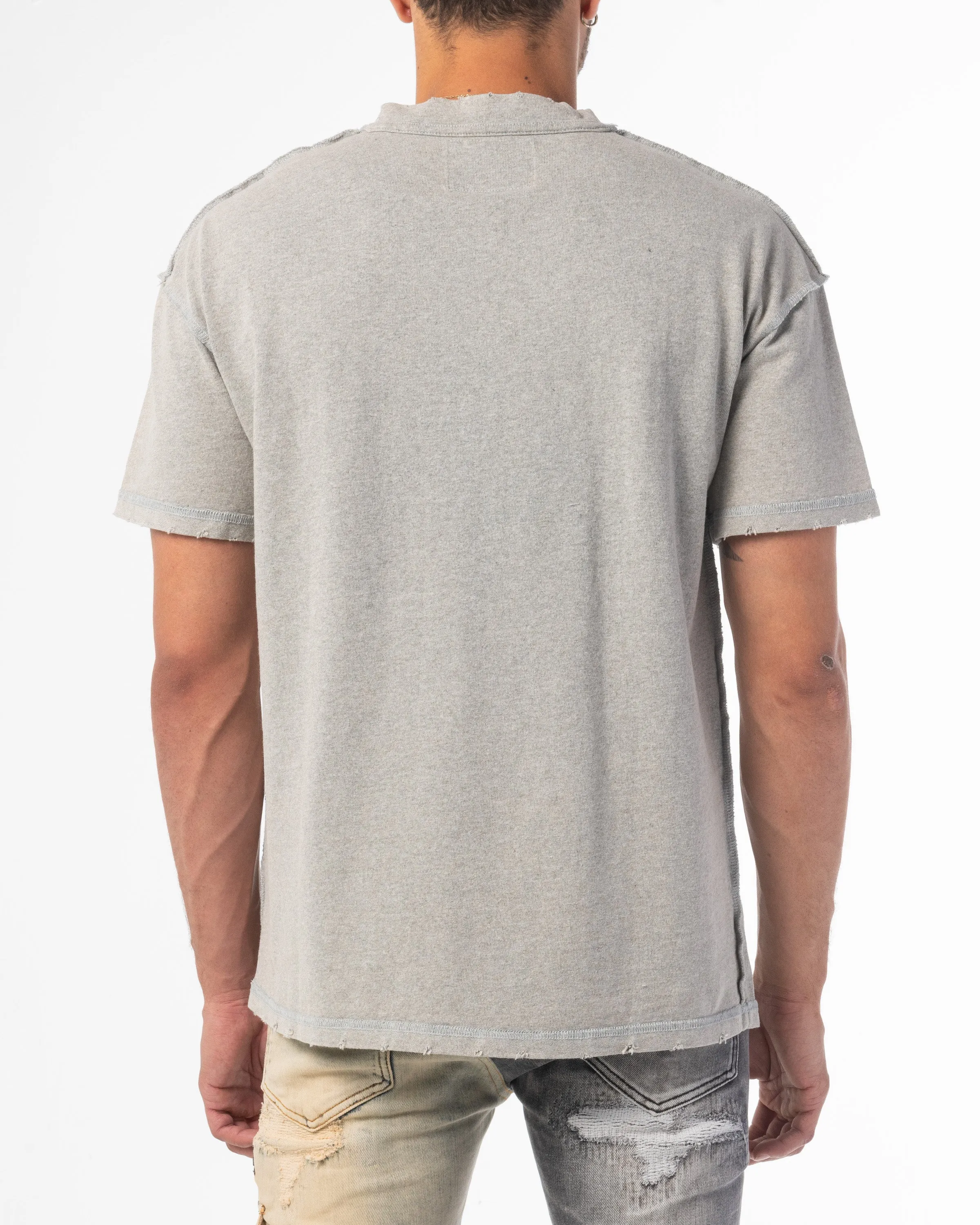 CORE BASICS TEE (HEATHER GREY)