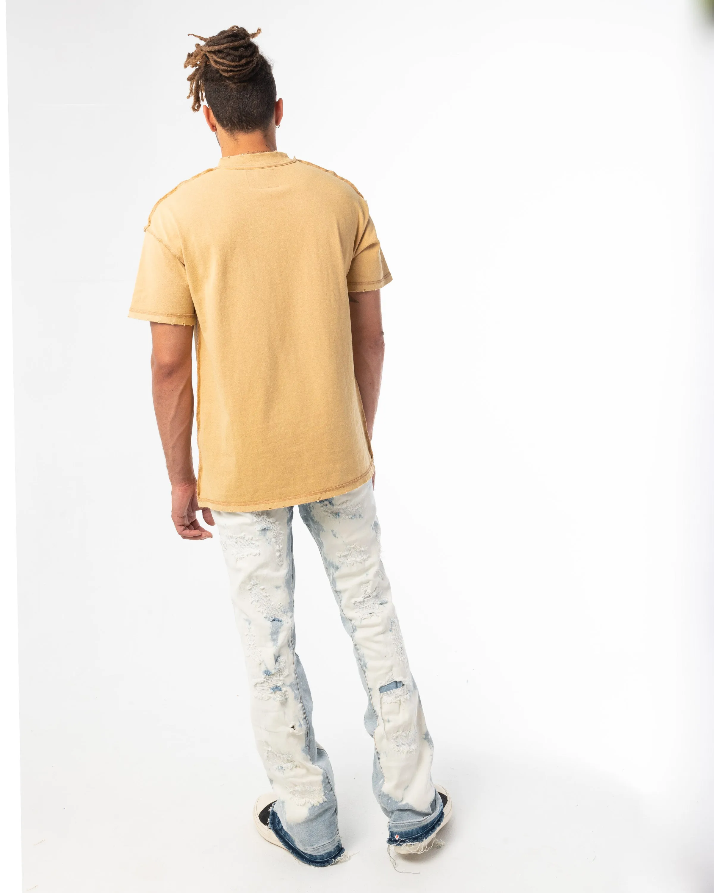 CORE BASICS TEE (MOON ROCK)