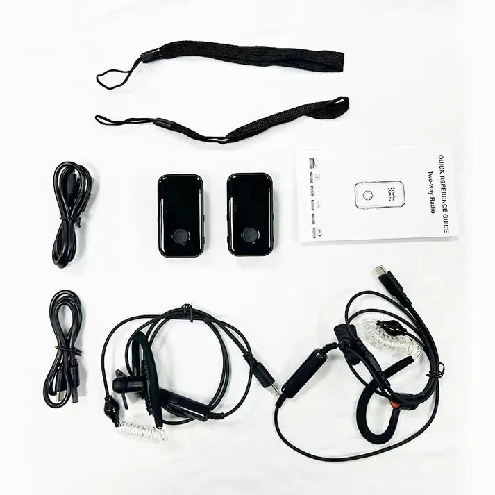 Crony 5W TG-K58 K58mini Long Range Two-way Radios Rechargeable Protable Radio Wireless Radio Black 1-4 KM