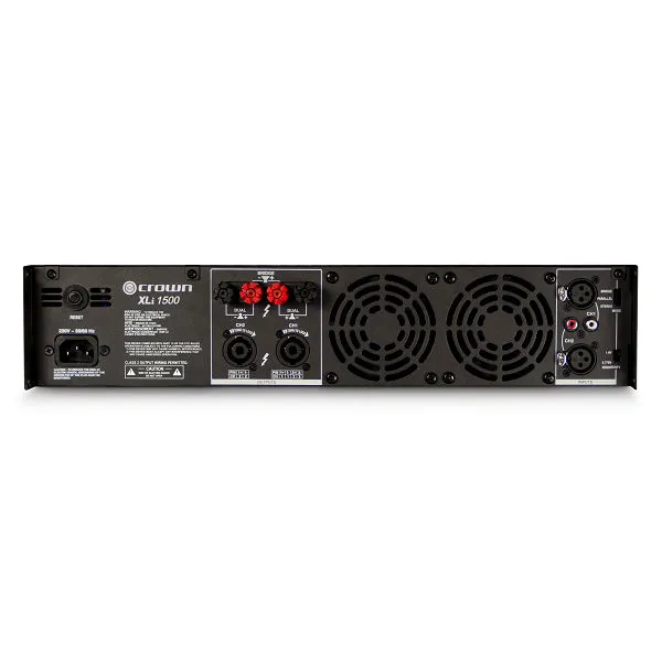Crown XLi 1500 Power Amplifier
