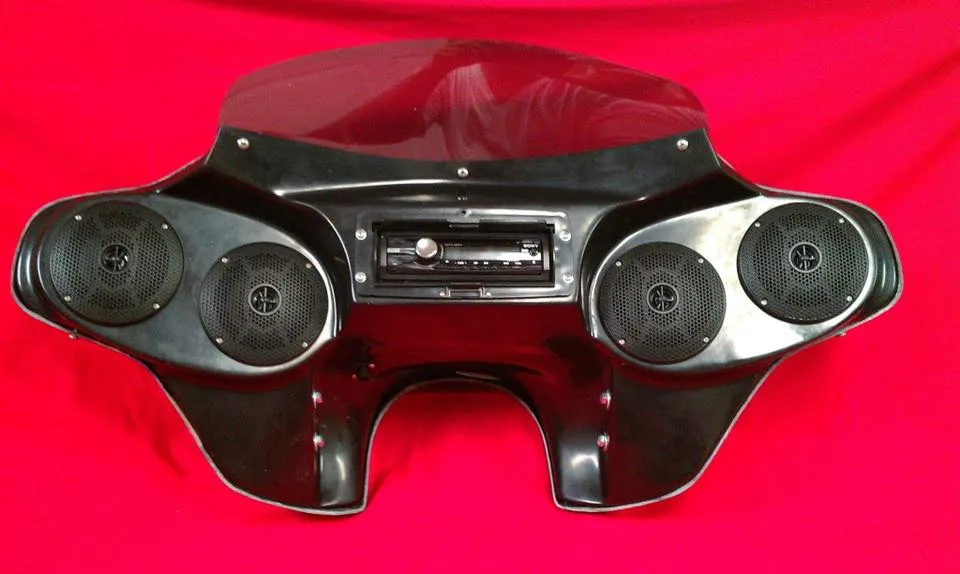 Custom Batwing Headlight Fairing SKU KIR0051
