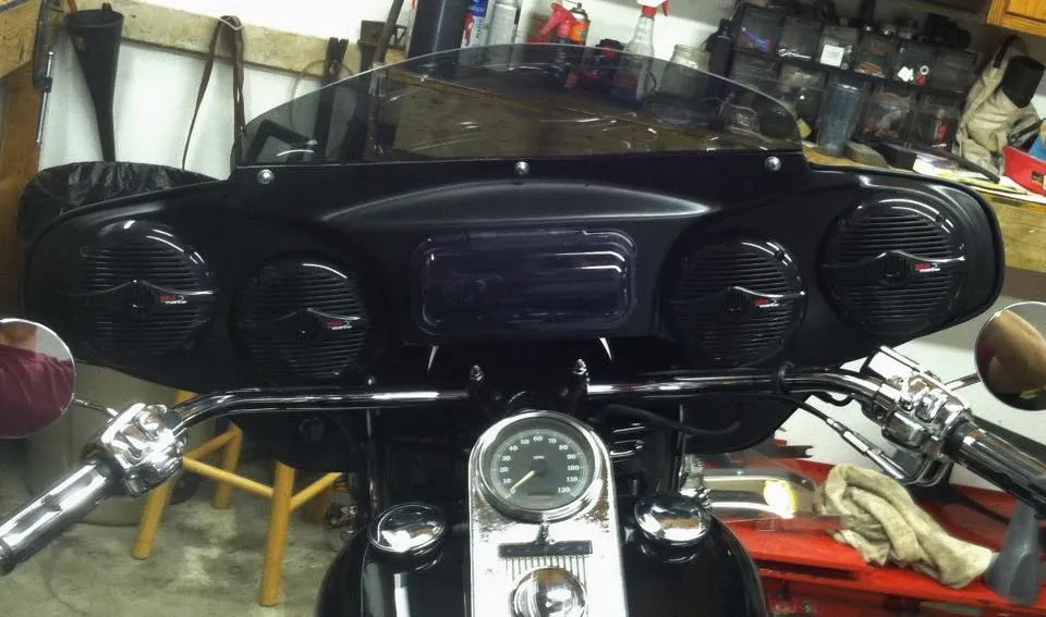 Custom Batwing Headlight Fairing SKU KIR0051