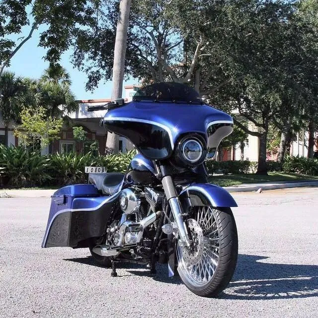 Custom Batwing Headlight Fairing SKU KIR0051