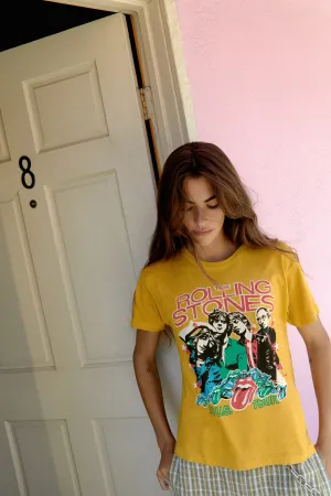 daydreamer: rolling stones 78 us tour ringer tee-golden daze