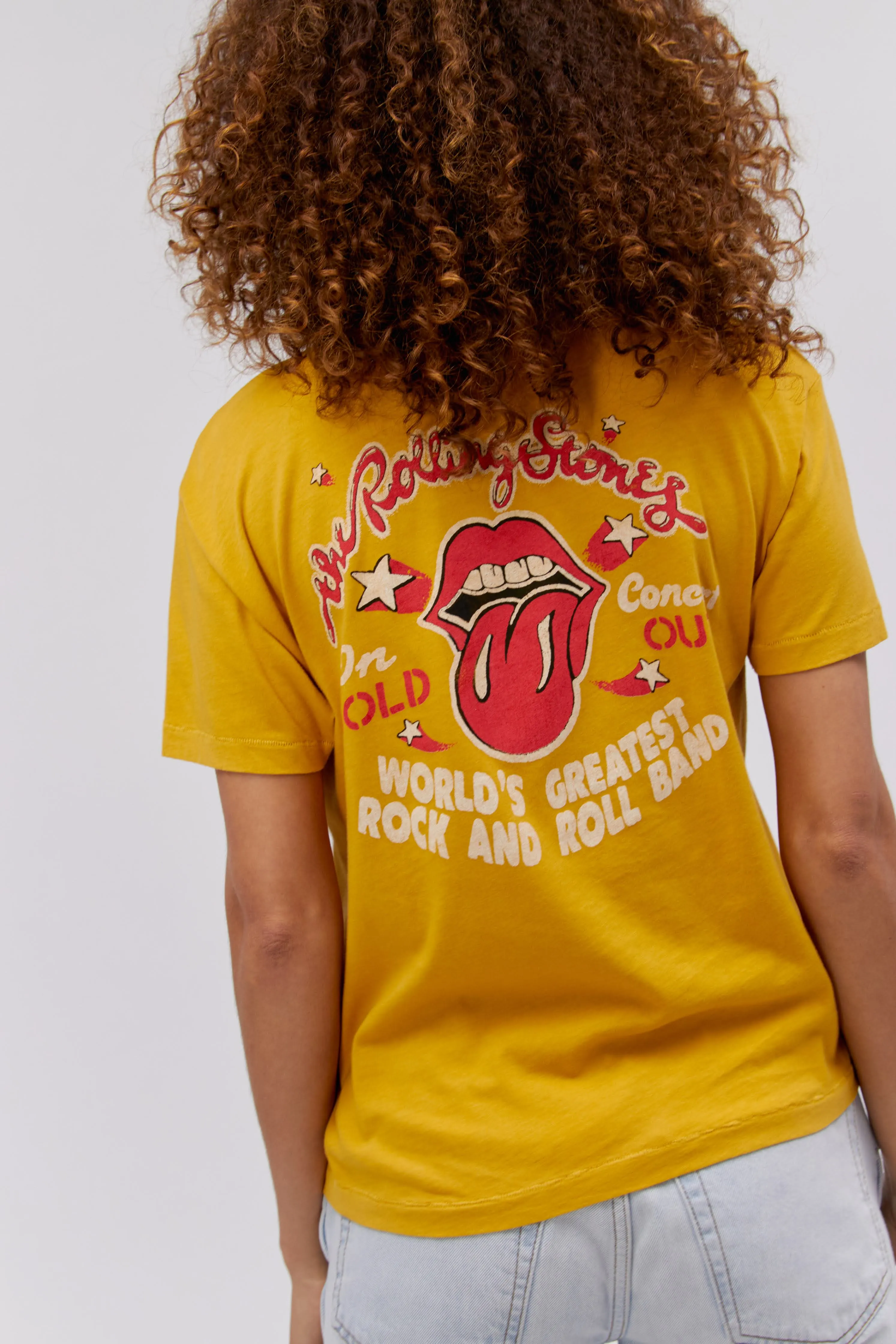 daydreamer: rolling stones 78 us tour ringer tee-golden daze
