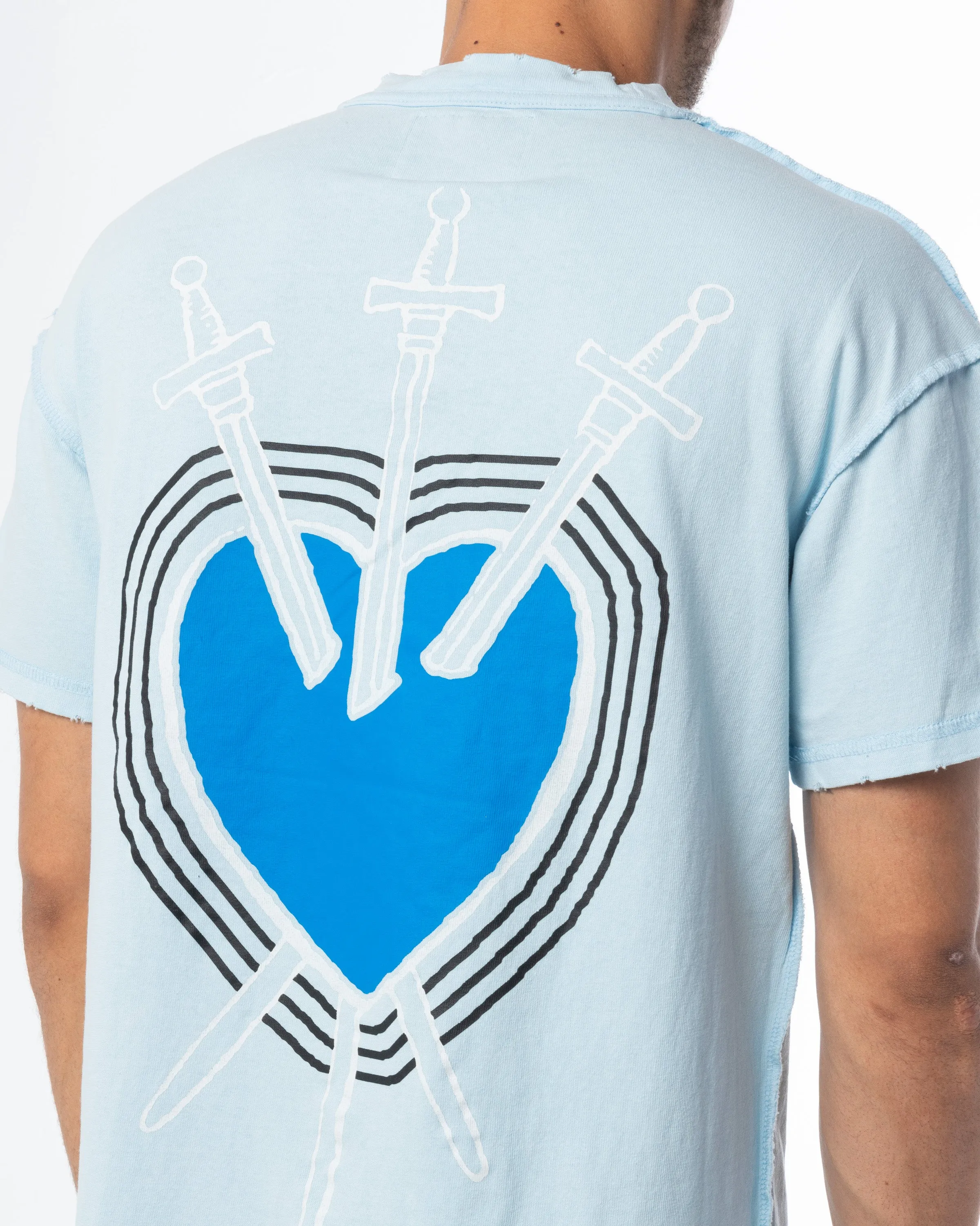 DEAD MAY NEVER DIE TEE (BABY BLUE)