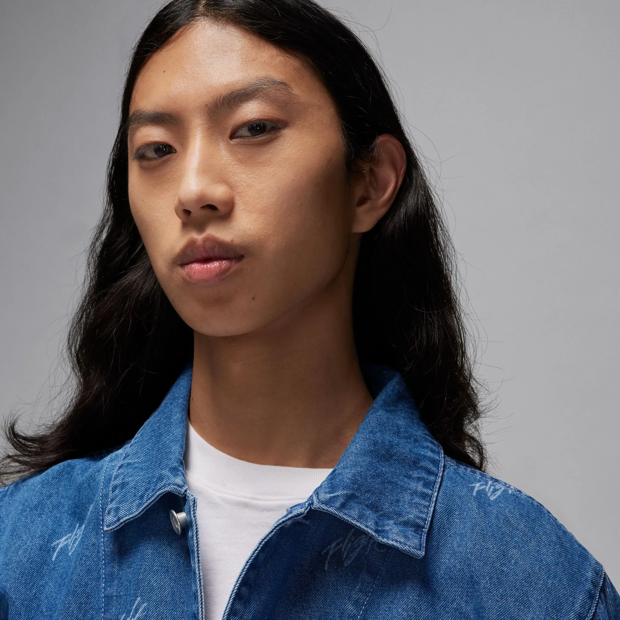 DENIM HERITAGE JACKET "BLUE GREY"